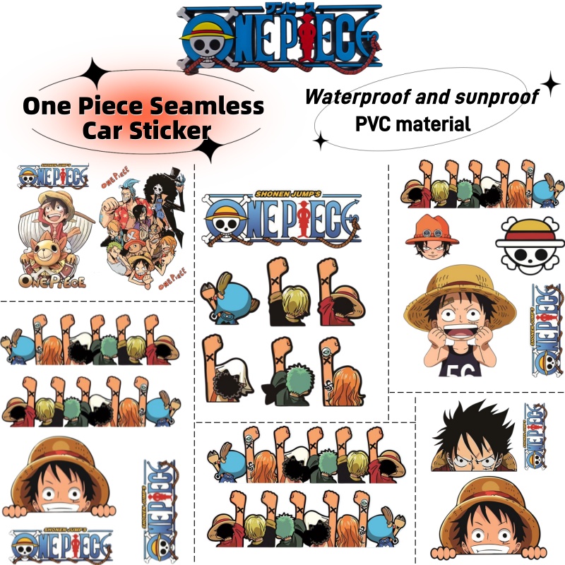 Car Accessories Japan - One Piece electric vehicle car sticker,