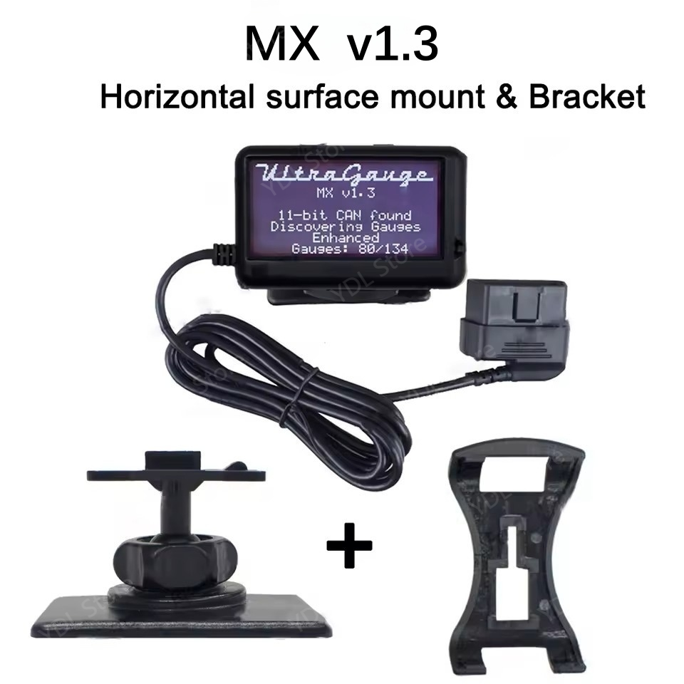 Obd2 Scanner - UltraGauge Transmission Temperature Scanner Mileage Calculator
