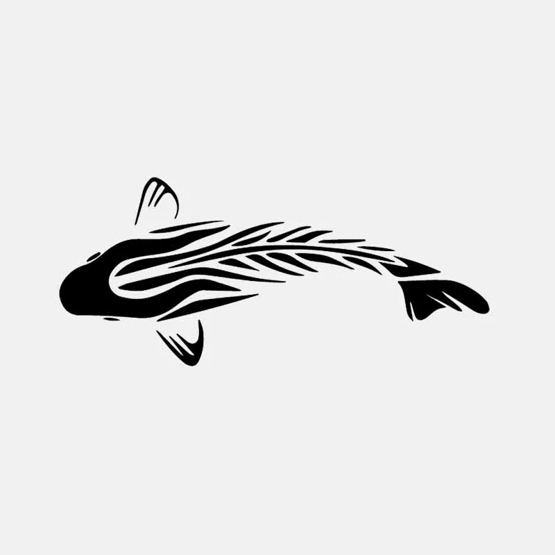 Car Accessories Quotes - Car Stickers Fun Tribal Carp Fishing