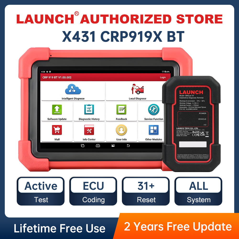 Obd2 Scanner - X431 CRP919X LAUNCH BT Car Diagnostic