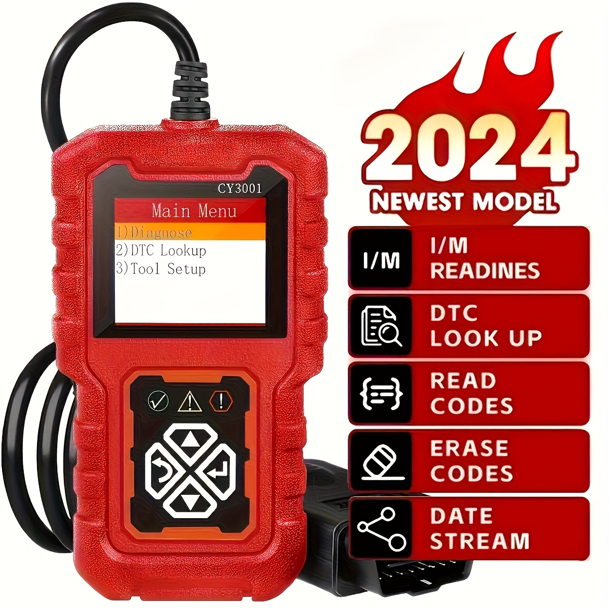Car Accessories Must Have - 2025 New Car Obd2 Scanner -
