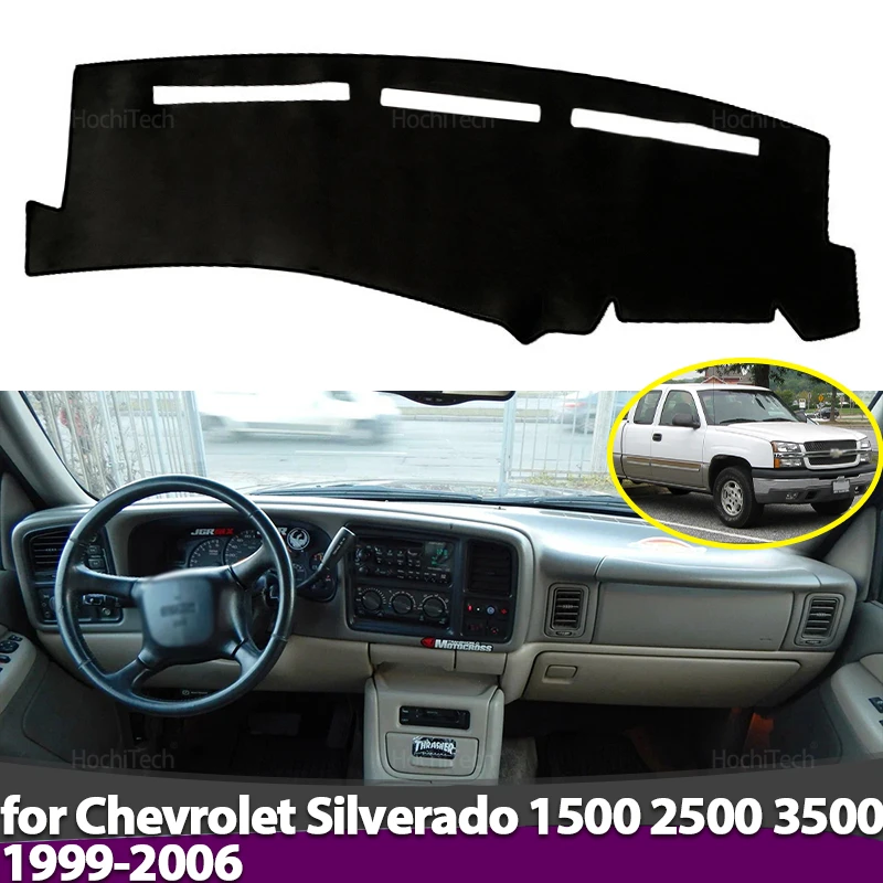 Car Anti-Slip Dashboard Mat - for Chevrolet Silverado 1500 2500 3500