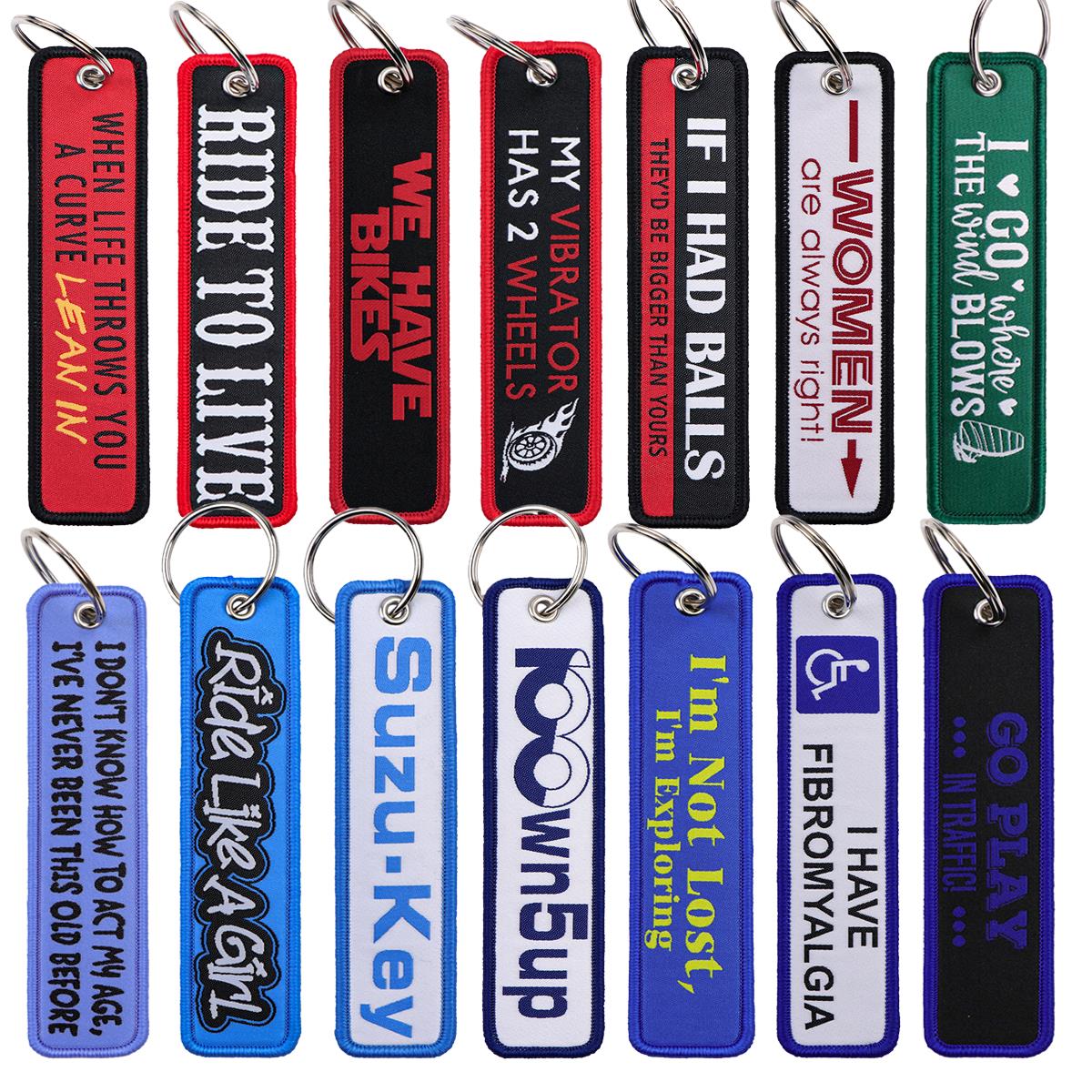 1PC Biker Phrase Embroidered K - Car Accessories Quotation review and price
