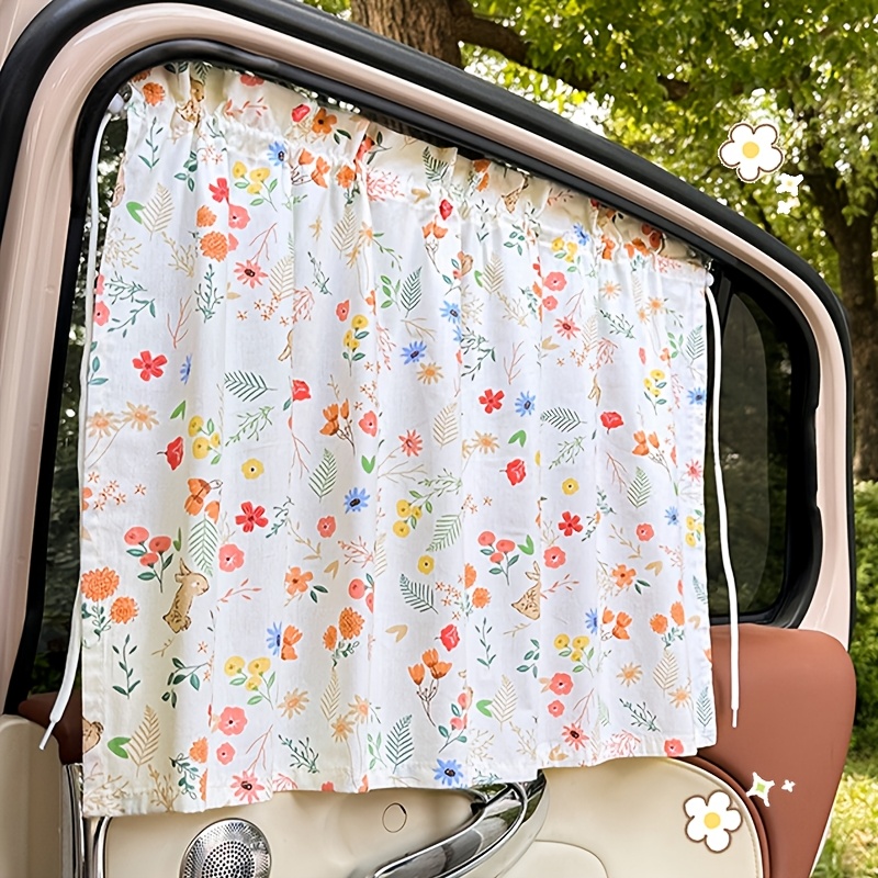 Cartoon Pattern Car Window Cur - Car Accessories Must Have review and price