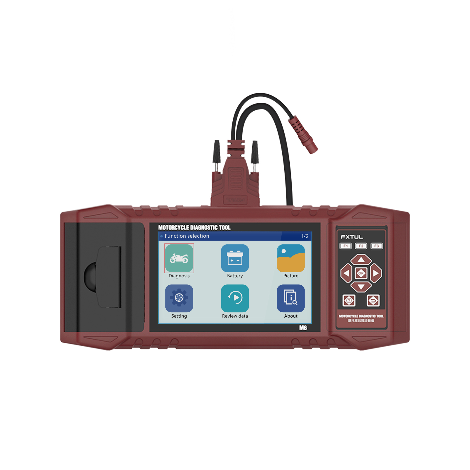 NEW FXTUL M6 12V Universal Mot - Obd2 Scanner review and price
