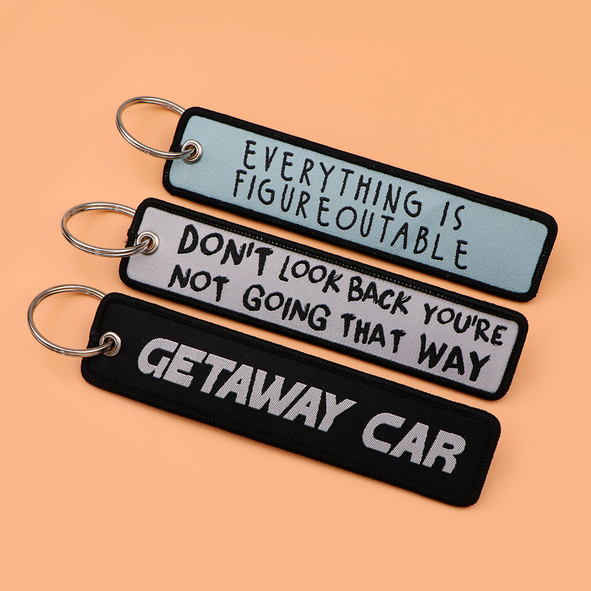 1pcs Skeleton Quotation Embroi - Car Accessories Quotation review and price