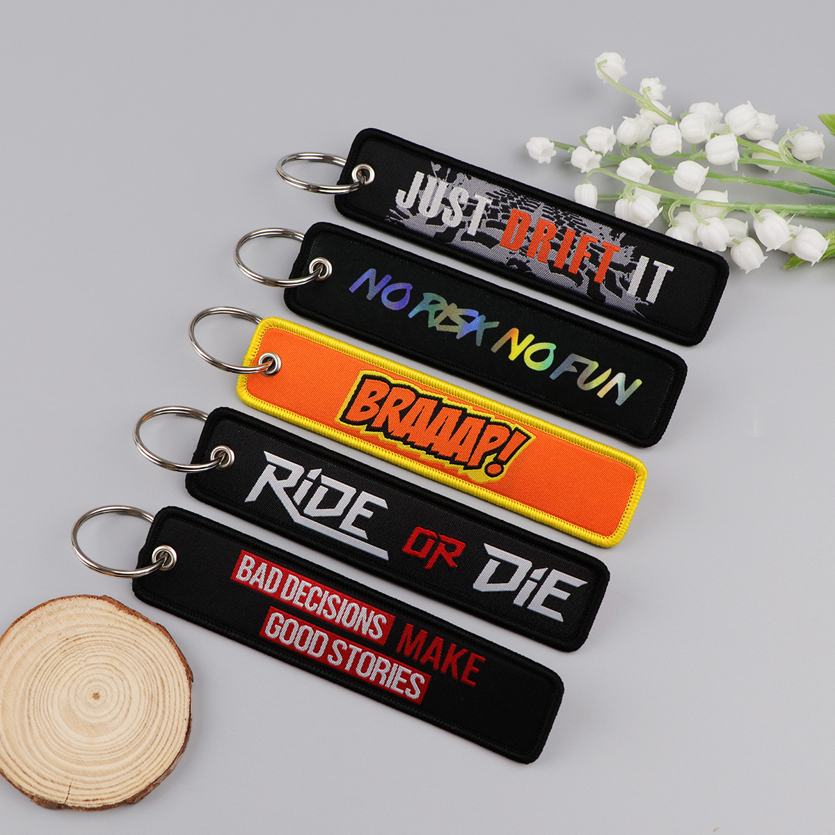 1pcs Skeleton Quotation Embroi - Car Accessories Quotation review and price