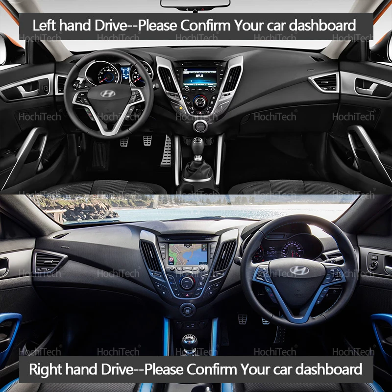 For Hyundai Veloster 2012 2013 - Car Anti-Slip Dashboard Mat review and price