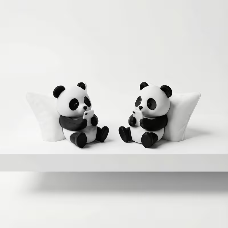 Panda Sculpture Ornament, Desk - Car Accessories Must Have review and price