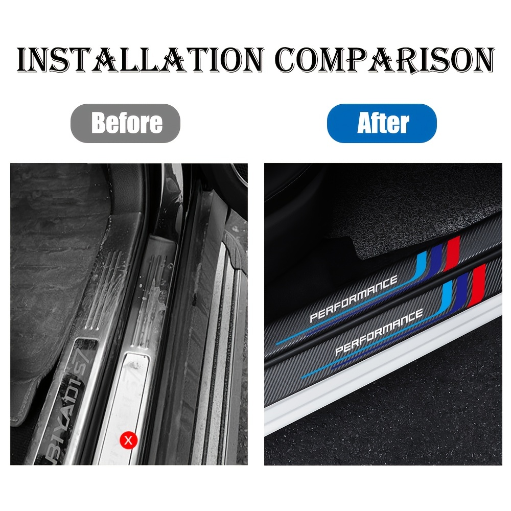 4pcs Carbon Fiber Sill Plate S - Car Accessories Quotes review and price