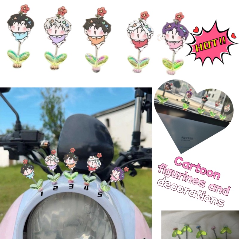 5PCS  Love and Deep Space Anim - Car Accessories Japan review and price