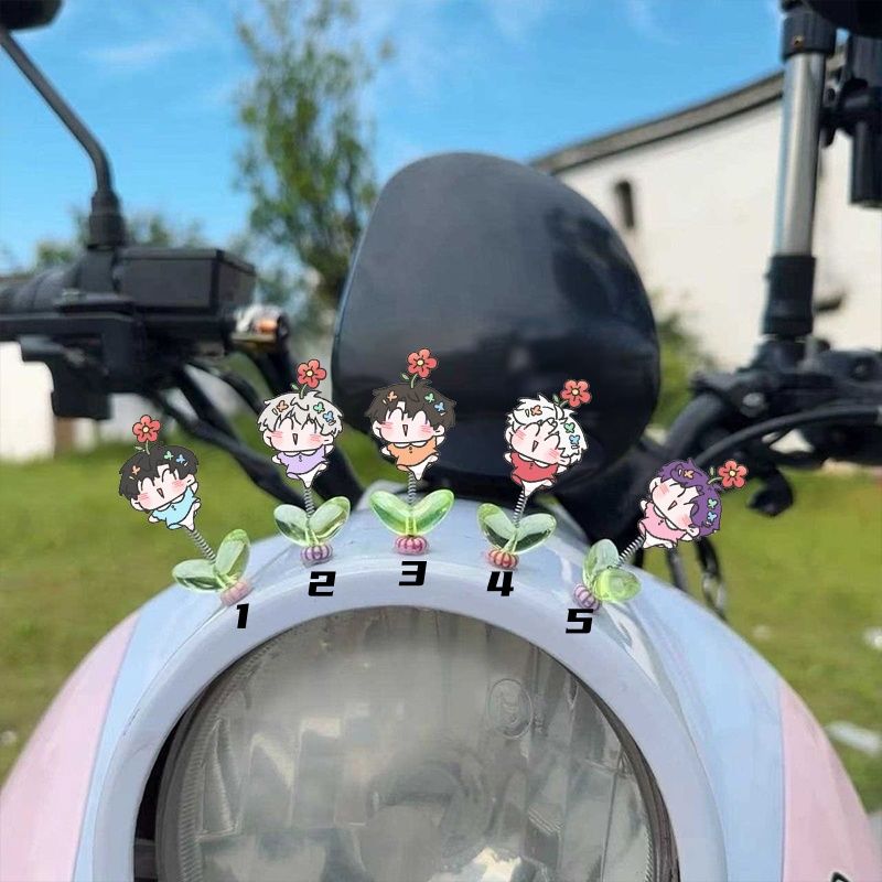 5PCS  Love and Deep Space Anim - Car Accessories Japan review and price