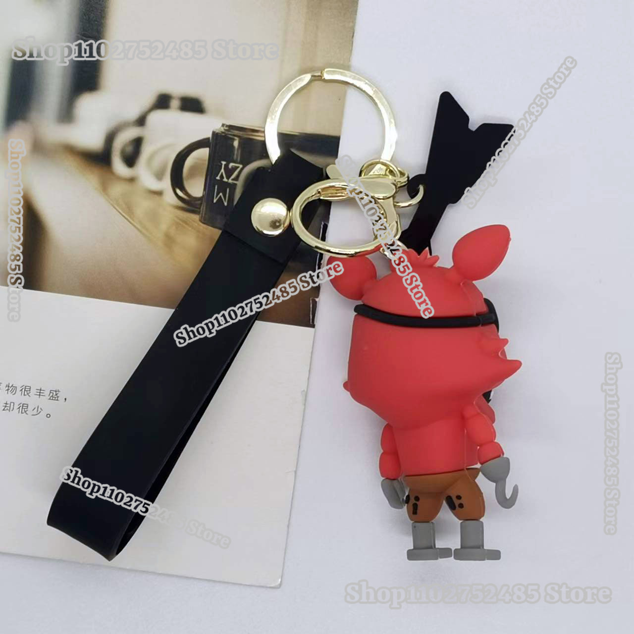 5pcs Cartoon Anime FNAF Figure - Car Accessories Papar review and price