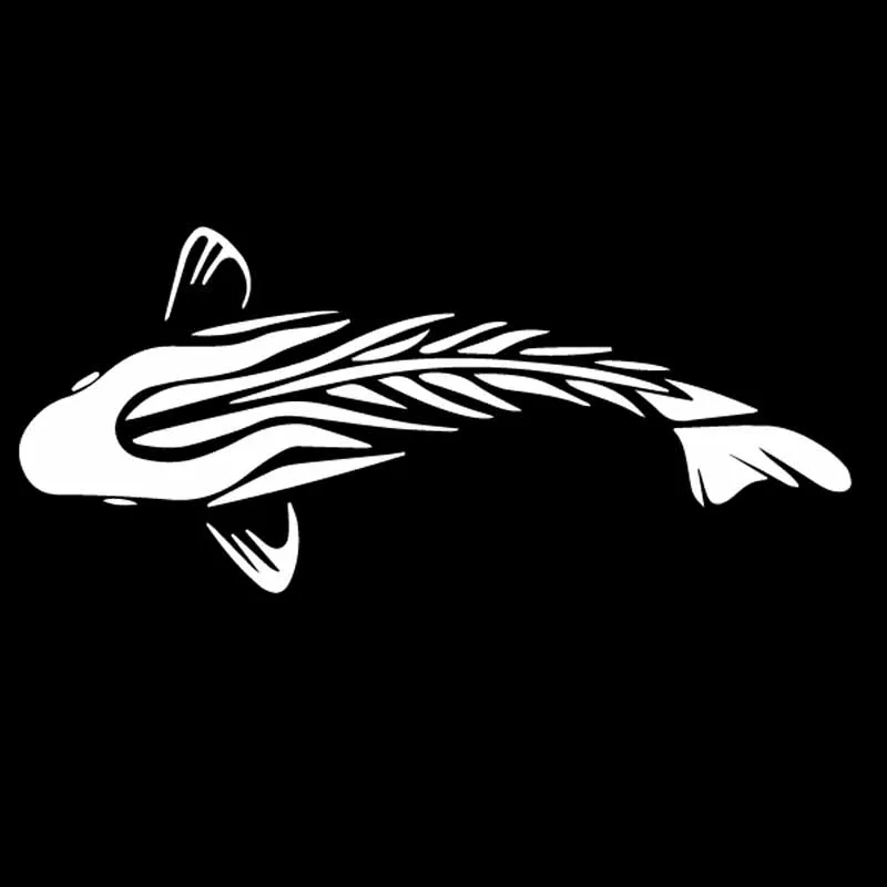 Car Stickers Fun Tribal Carp F - Car Accessories Quotes review and price