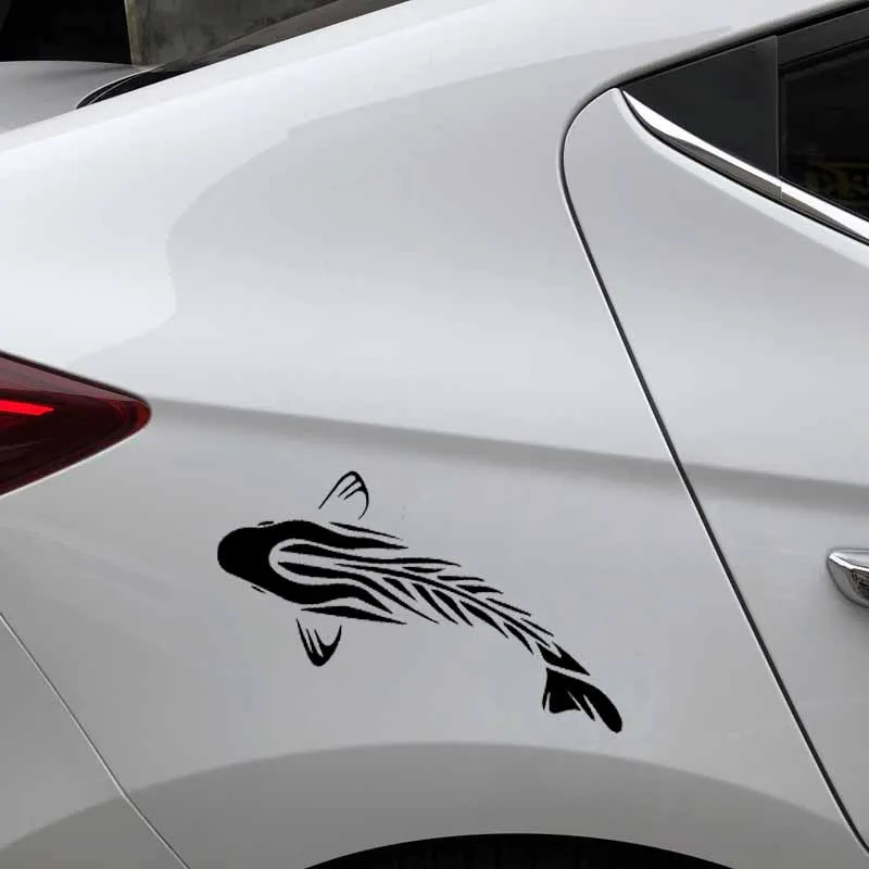 Car Stickers Fun Tribal Carp F - Car Accessories Quotes review and price