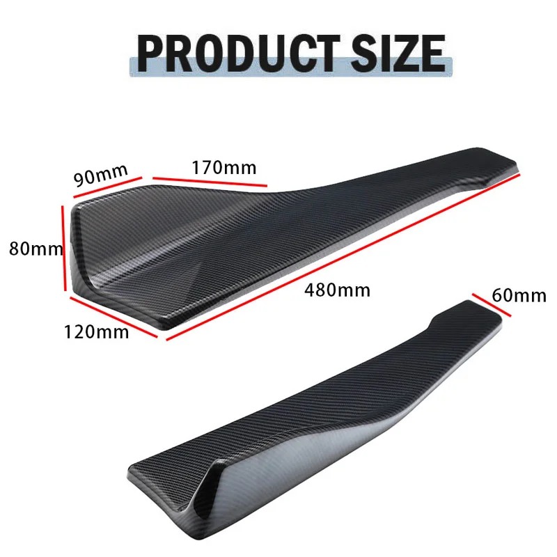 48cm Rear Bumper Splitter Apro - Car Accessories Lipa review and price