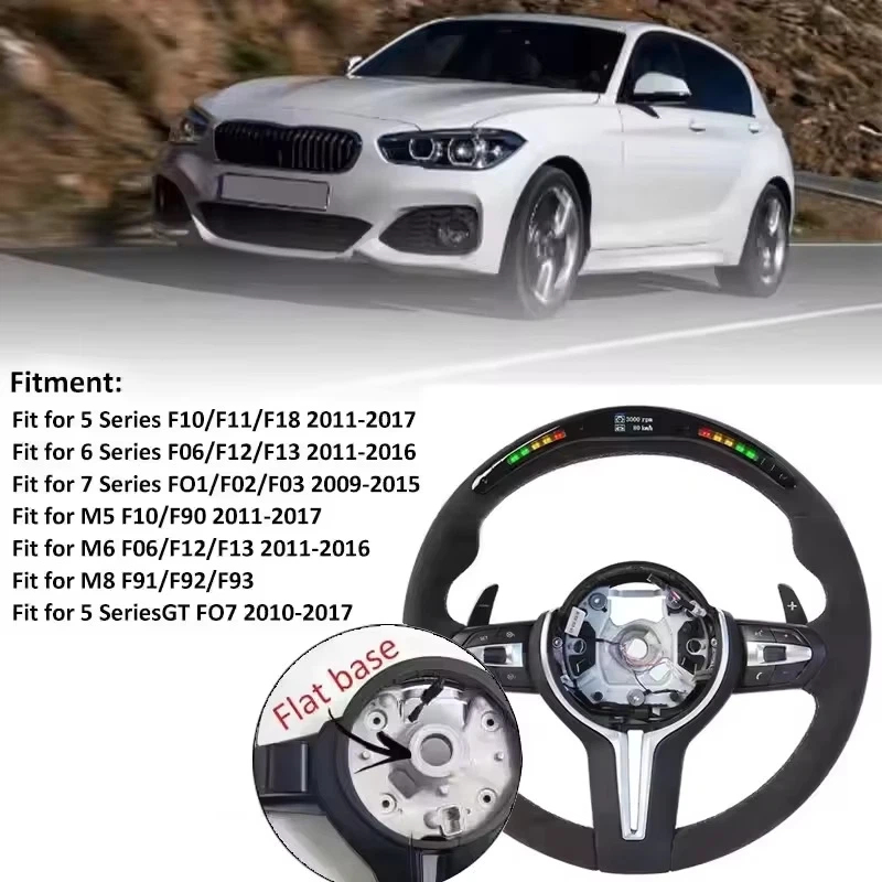 Car Steering Wheel Leather For - Car Accessories Papar review and price