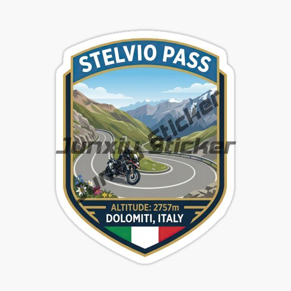 STELVIO PASS ITALIA Car Sticke - Car Accessories Quotes review and price