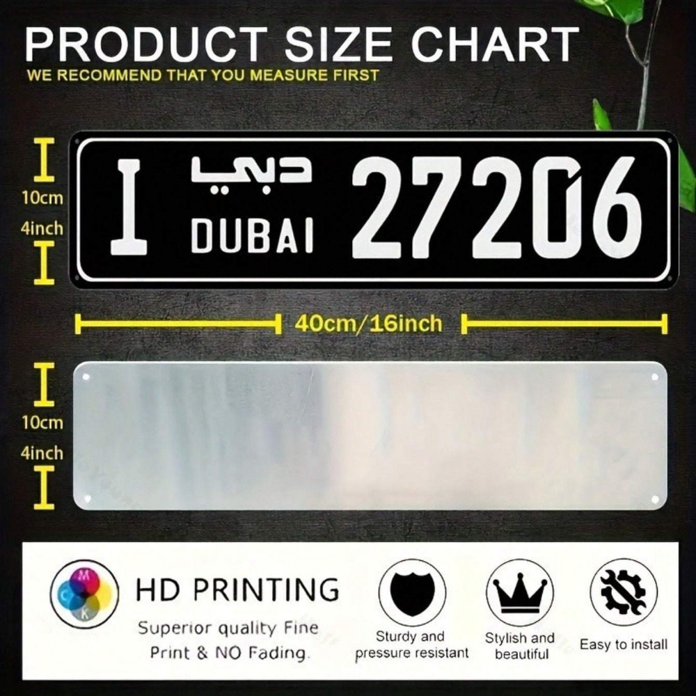 CIFBUY 1pc Decorative Engraved - Car Accessories In Dubai review and price