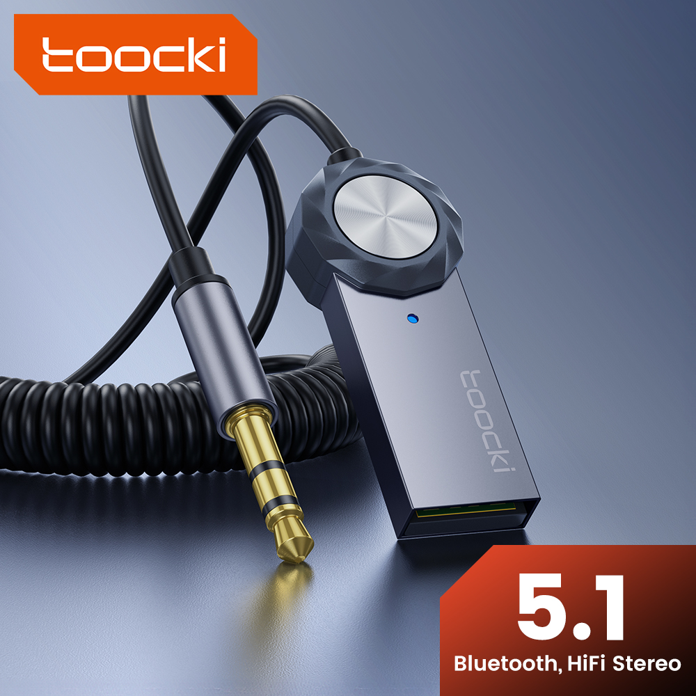 TOOCKI Bluetooth Aux Adapter B - Car Accessories Online review and price