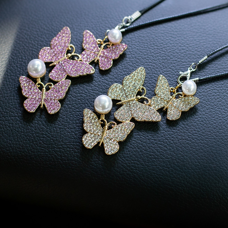 Butterfly Car Hanging Pendant  - Car Accessories Must Have review and price
