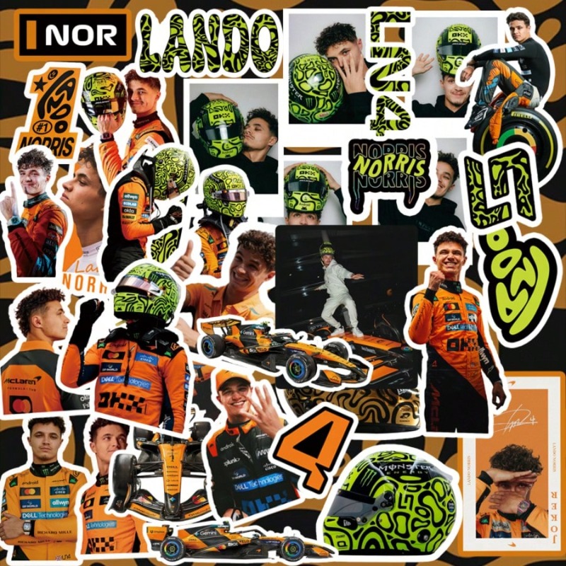 59PCS Lando Norris racing-them - Car Accessories Quotes review and price