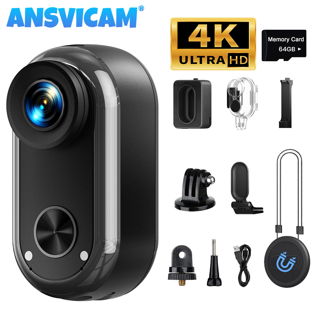 ANSVICAM 4K HD Mini Wifi Actio - Car Accessories Online review and price