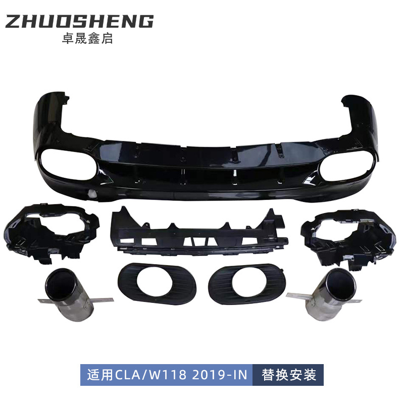 Rear Lip for Mercedes CLA W118 - Car Accessories Lipa review and price