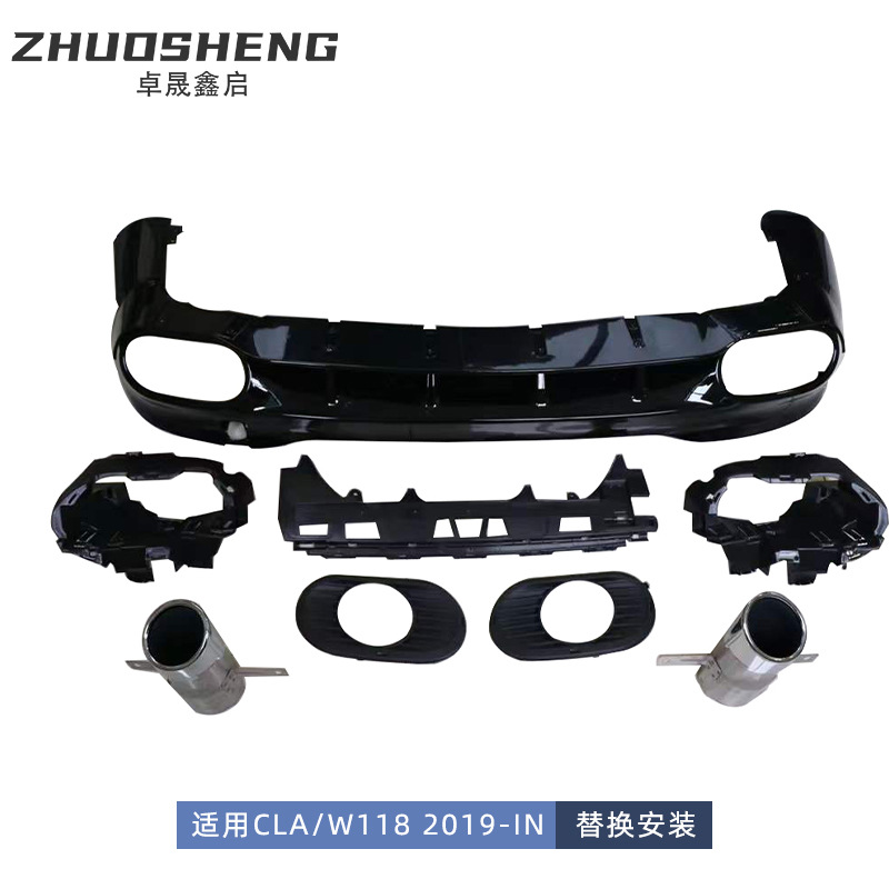Rear Lip for Mercedes CLA W118 - Car Accessories Lipa review and price