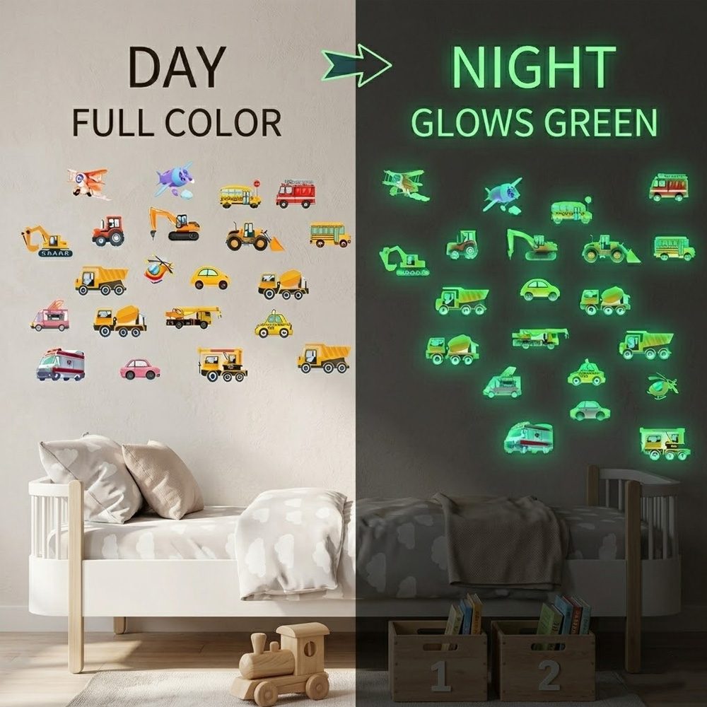 Luminous Car Wall Sticker 21Pc - Car Accessories Quotes review and price