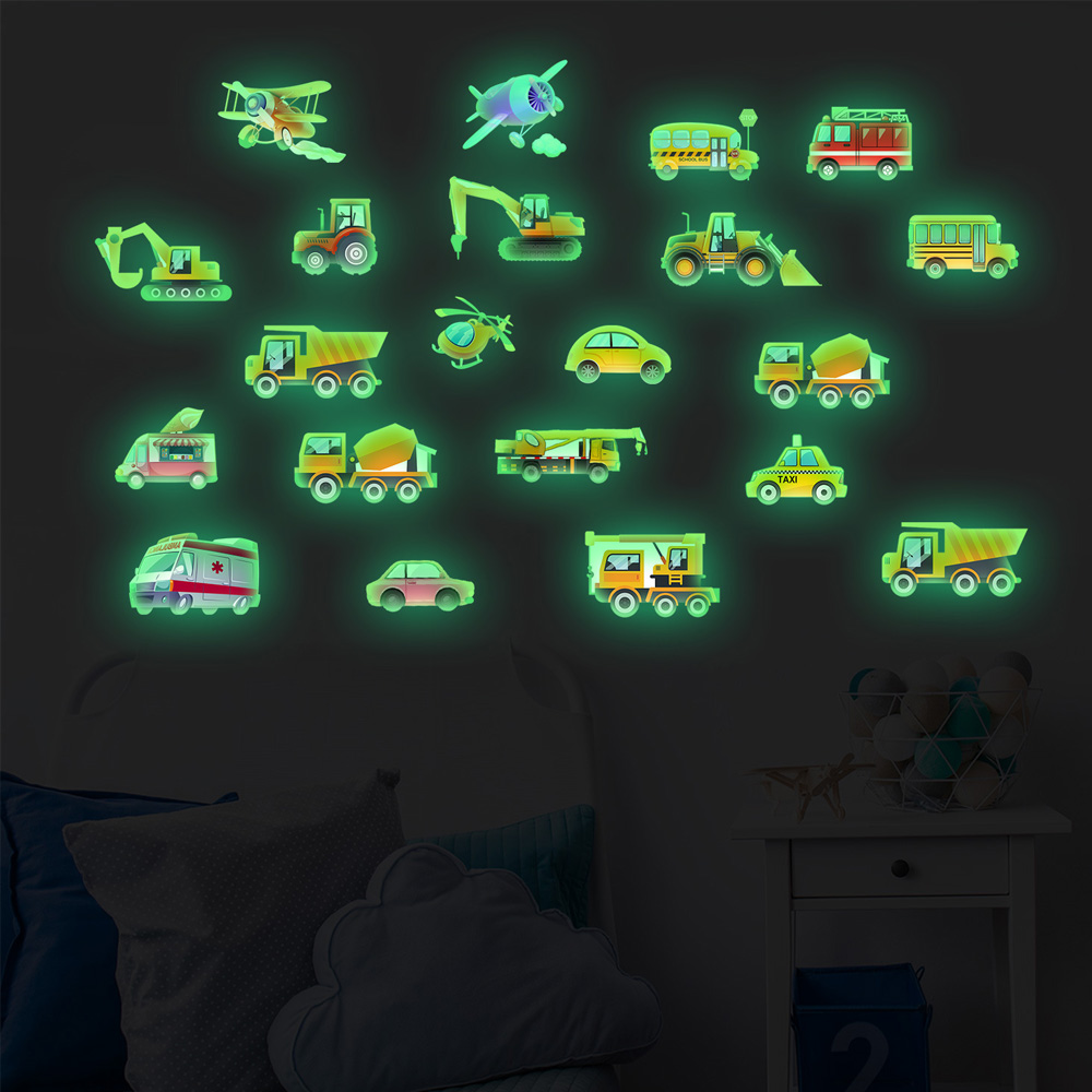 Luminous Car Wall Sticker 21Pc - Car Accessories Quotes review and price
