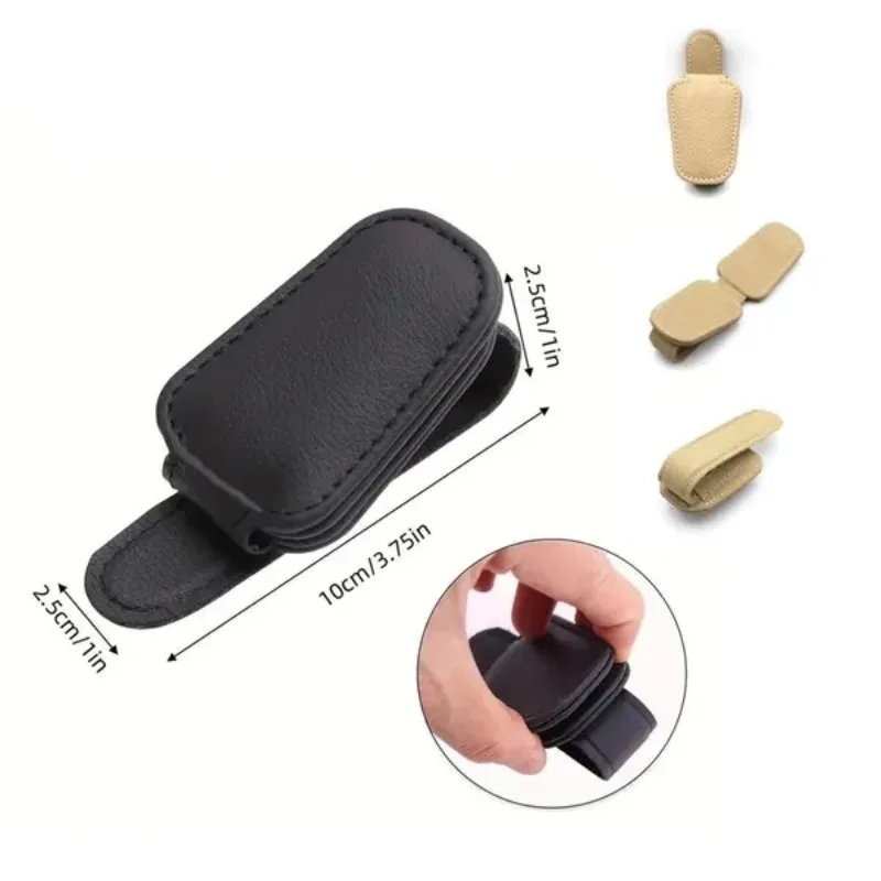 Car Sun Visor Glasses Case Hol - Car Accessories Papar review and price
