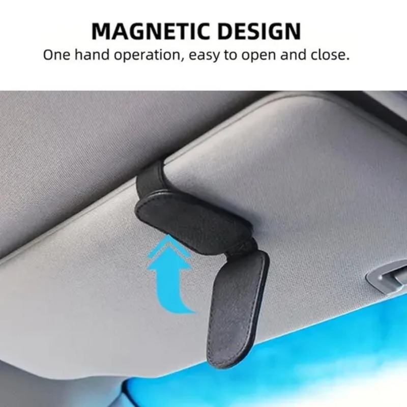 Car Sun Visor Glasses Case Hol - Car Accessories Papar review and price