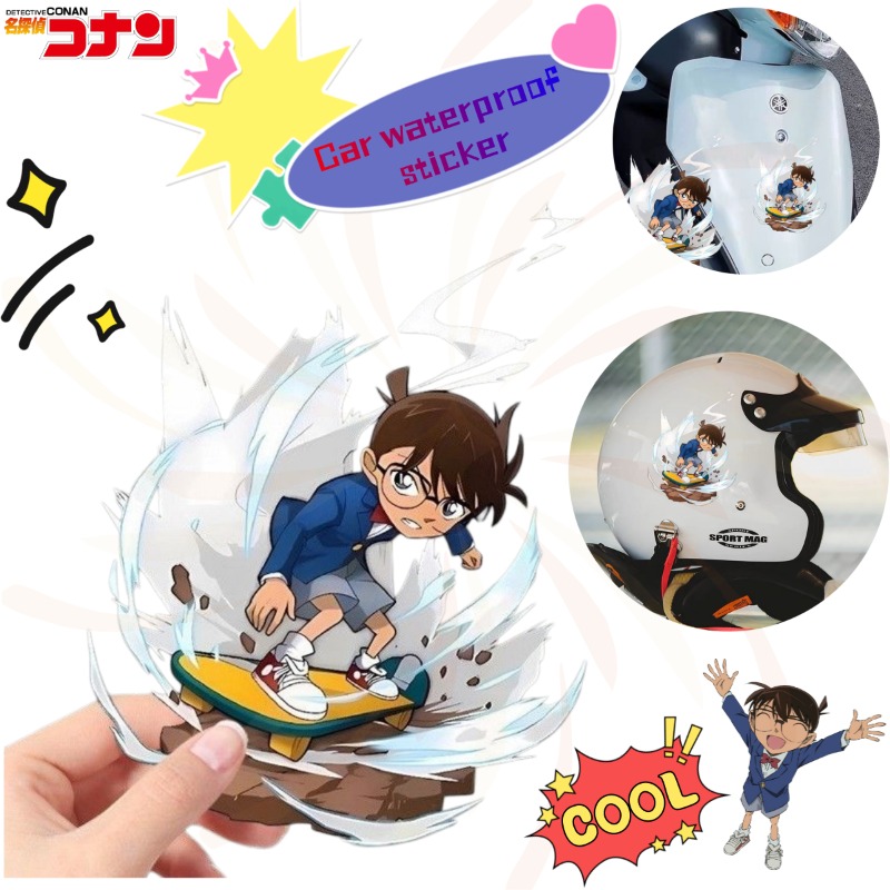 Detective Conan Cartoon Skateb - Car Accessories Japan review and price