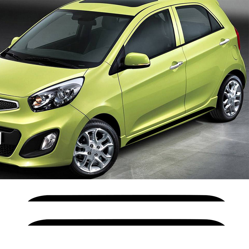 2PCS Car Side Door Skirt Strip - Car Accessories Quotes review and price
