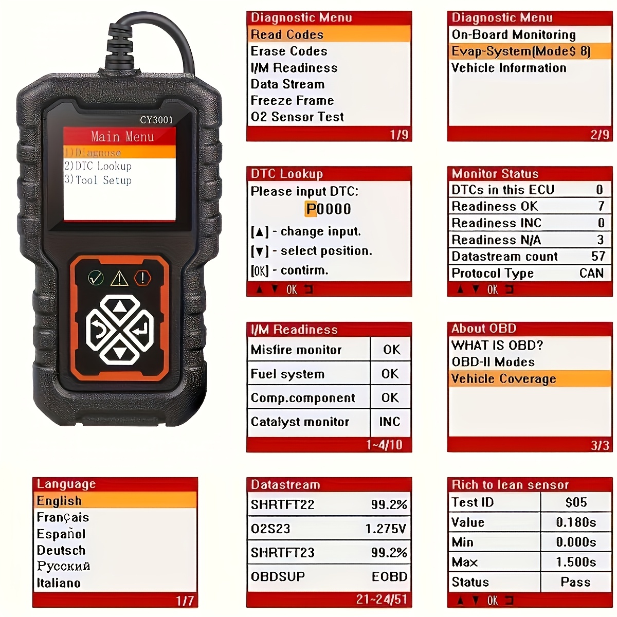 2025 New Car Obd2 Scanner - Co - Car Accessories Must Have review and price