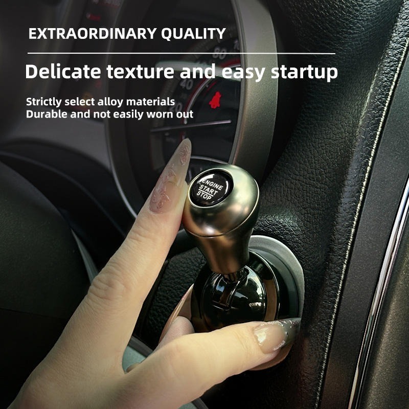 Car One-Touch Start Button wit - Car Accessories Papar review and price