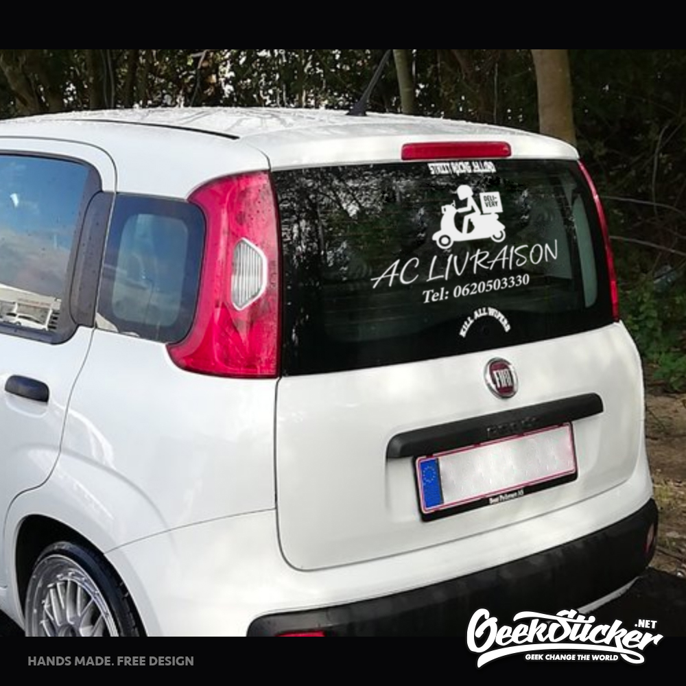 Custom Bussiness Name Sticker  - Car Accessories Quotes review and price